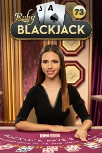 ruby blackjack 13 game logo